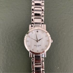 Kate Spade Metallic Silver Watch